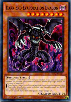 Dark End Evaporation Dragon INFO-EN011 Yu-Gi-Oh! Light Play 1st Edition