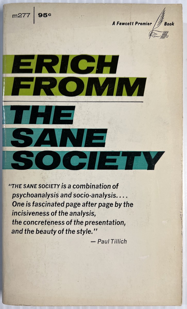 The Sane Society by Erich Fromm Paperback 1966 | eBay
