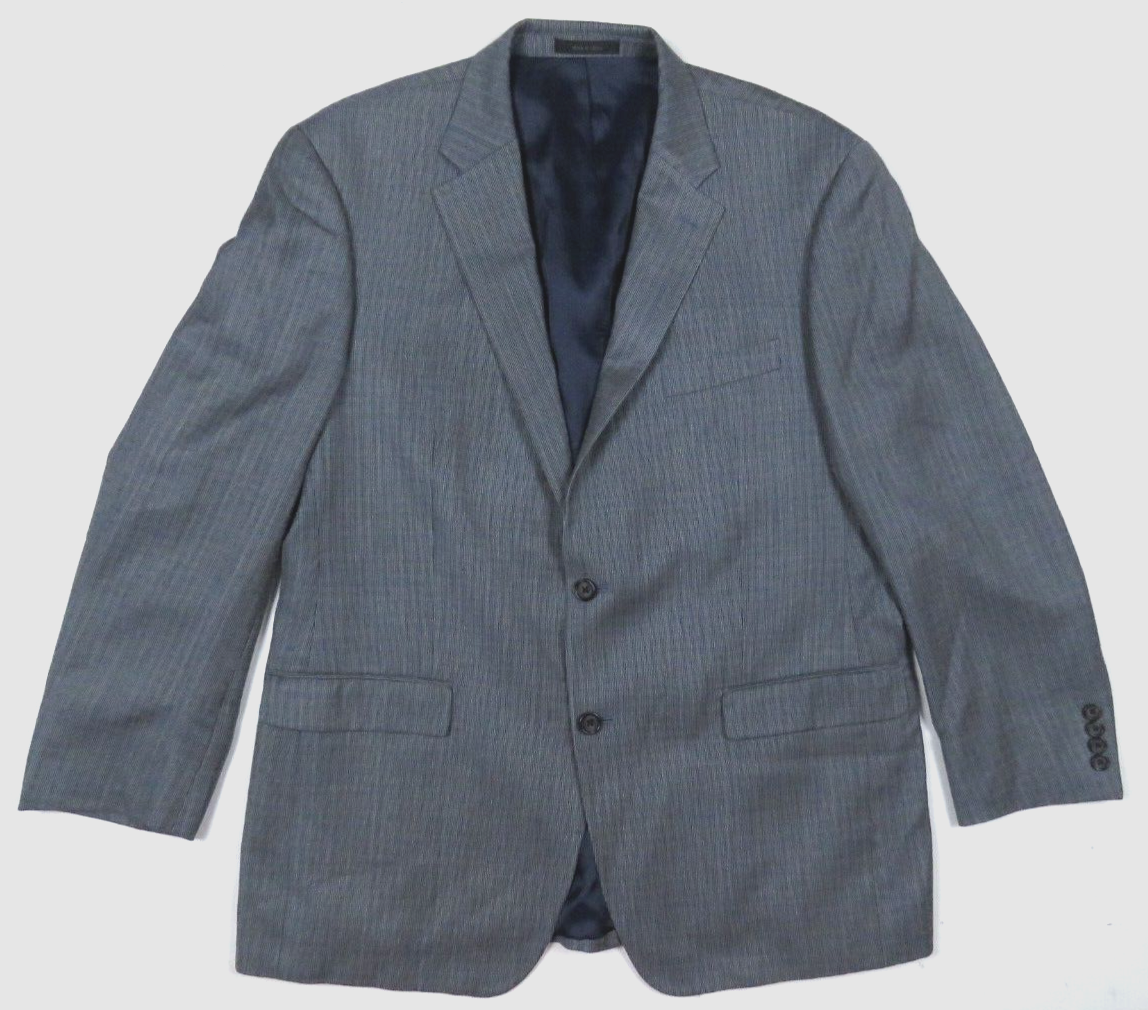 Lauren Ralph Lauren Wool Silk Check 2 Button Blazer Sport Coat