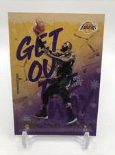 2018-19 Panini NBA Hoops Get Out the Way Winter LeBron James #GOW-3, Lakers