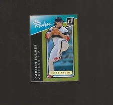 2017 PANINI DONRUSS CARSON FULMER #TR-12 THE ROOKIES GOLD PRESS PROOF 66/99