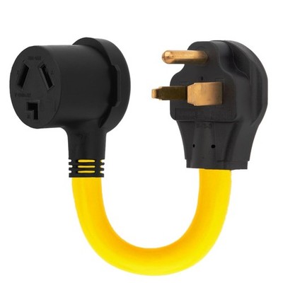 Nema 6-50P to 10-30R Power Adapter Cord, 50A Welder Male 30A Dryer Female... 