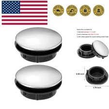 2 Pack Sink Hole Plug Sink Tap Hole Cover Kitchen Faucet Cover Stainless Stee...