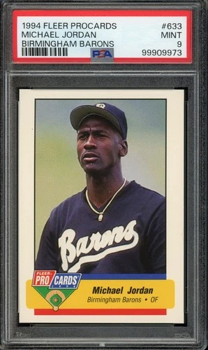 1994 Fleer Procards #633 Michael Jordan PSA 9 (MINT)