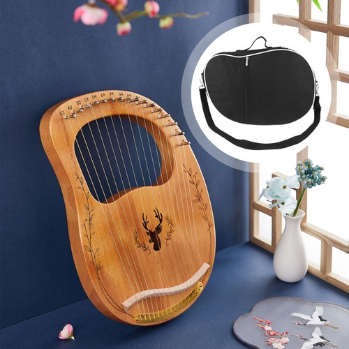 Little Harp Storage Bag Musical Instrument Accessories Compact Lyre - Bild 6 von 12