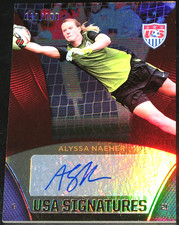 2015 USA Soccer National Team Alyssa Naeher Signatures #118/199 Auto USWNT