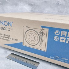 Denon DP-300F K Premium Black Giradischi completamente automatico DP300F...