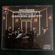BEETHOVEN The Early String Quartets ALBAN BERG QUARTETT ~ 1981 Japan 3CDs