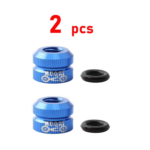1-8pcs MTB Bike Tubeless Presta Valve Nut Bicycle Tire Repair Cap Accessory - Picture 13 of 20