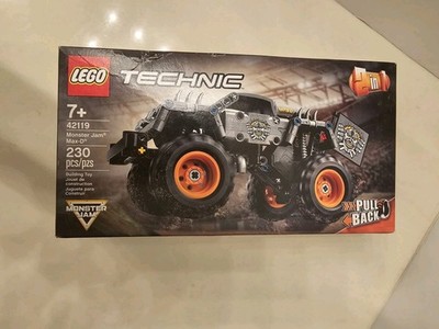 Lego Technic Pull Back 2 in 1  Monster Jam Max-D Set 42119 New Sealed Retired.
