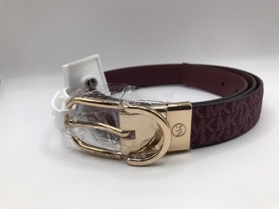 Michael Kors reversible XL belt NWT Designer Michael Kors Reversible Buckle Belt, Vanilla, Large  main image 4