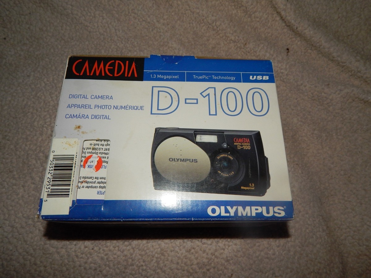 Olympus CAMEDIA 100 1.3MP Digital Camera - Black for sale online