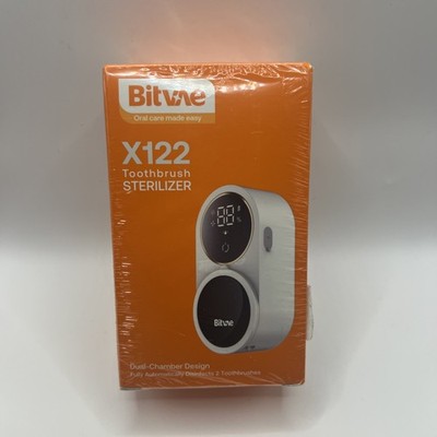 Bitvae X122 Toothbrush Sterilizer UV-C Air Circulation LED SmartScreen WhiteGold