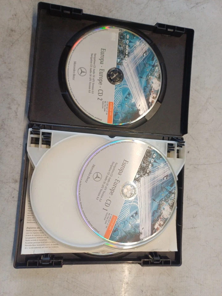 28A* Mercedes A B Klasse W169 W245 Navigation Europa 4.0 6 CD Europa A1698271759 - Bild 3 von 4