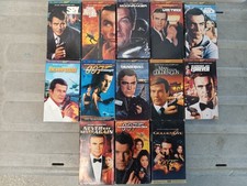 James Bond 007 Collection 13 VHS Movies