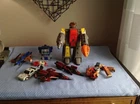 Vintage Transformers Omega Supreme Wreck Gar Deception Seeker Thrust Cars Lot G1