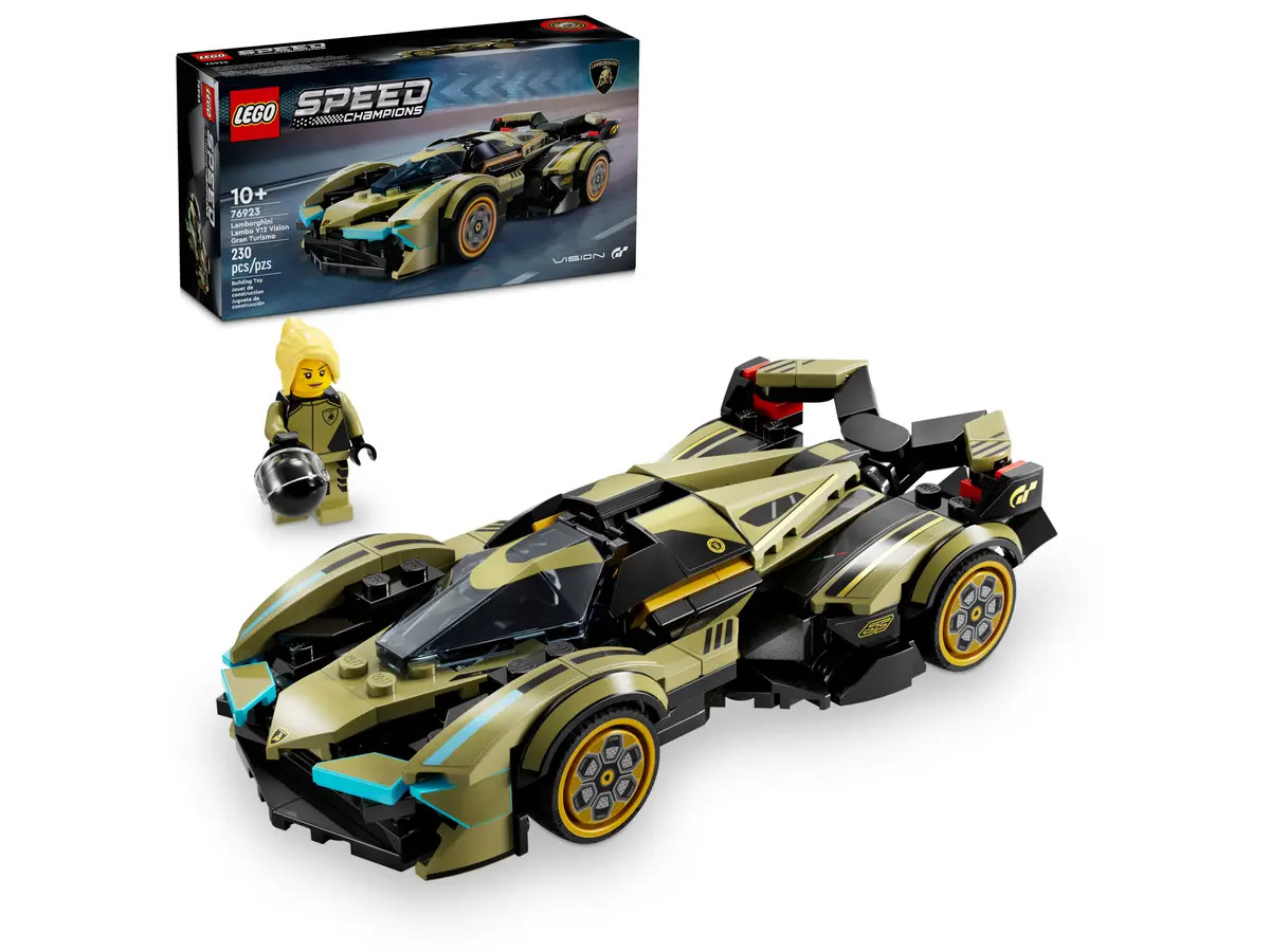 LEGO Speed Champions 76923 Lamborghini Lambo V12 Vision GT - Set NUOVO