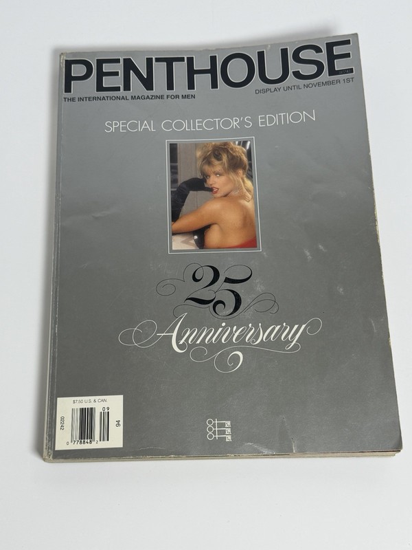 Penthouse Magazine September 1994 - 25th Anniversary Special Collector's Edition