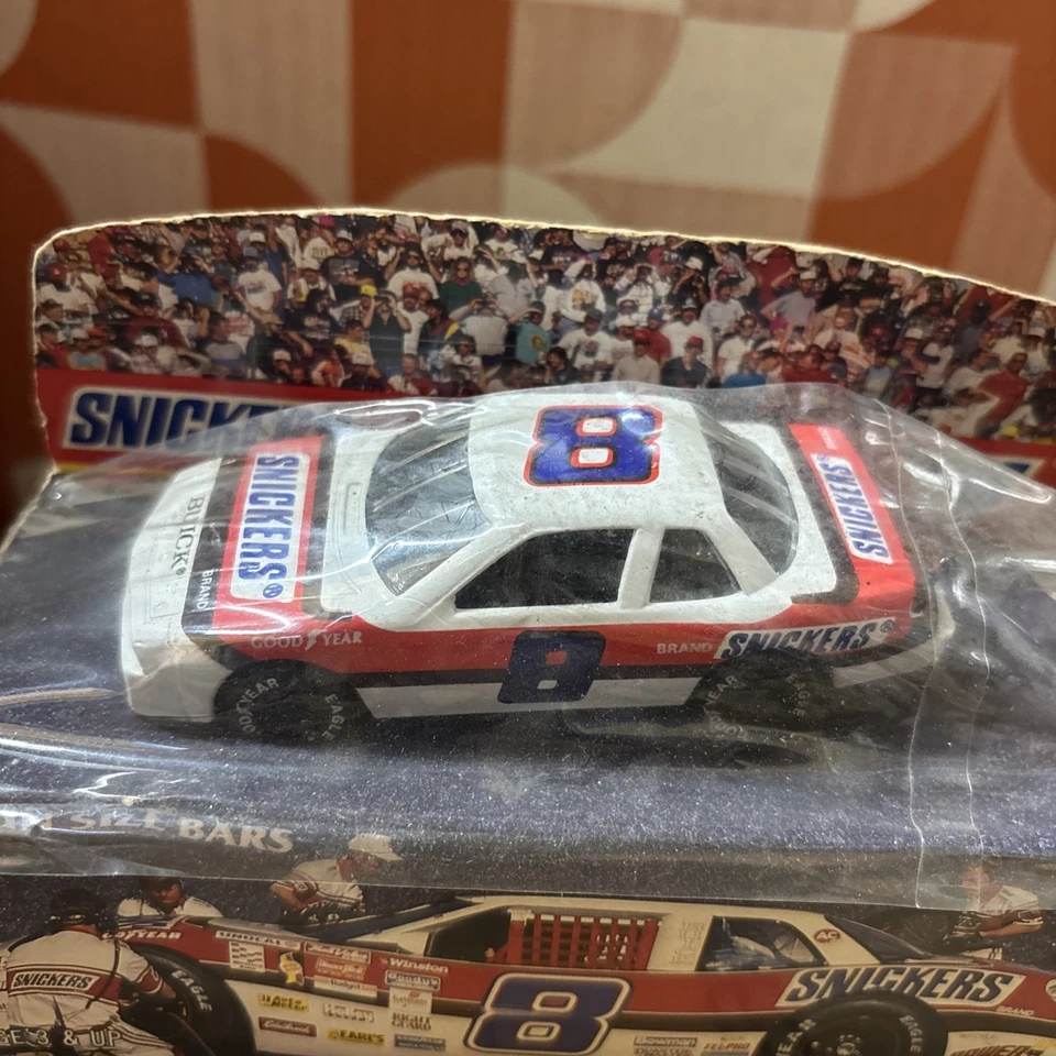 Coche de carreras Snickers #8 Rick Wilson 1991 publicidad en caja original sellado Foto 2 de 4