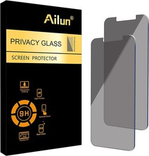 Ailun Privacy Screen Protector for iPhone 17e / iPhone 16e / iPhone 14 / iPhone