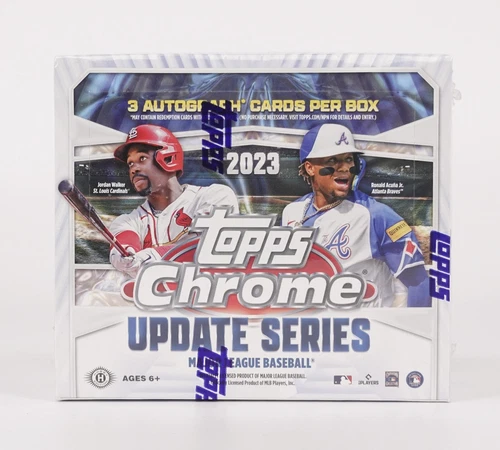 2023 TOPPS CHROME UPDATE SERIES BASEBALL HOBBY JUMBO BOX