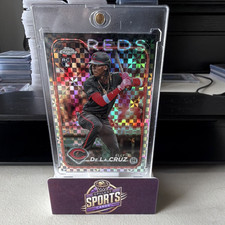 Topps 2024 Chrome Elly De La Cruz Cincinnati Reds Rookie RC #44 Baseball