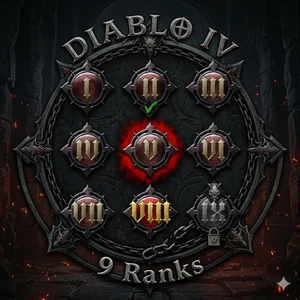 DIABLO CLAIM SEASON OBJECTIFS DE L'EXERCICE I-IX-LILITH/MEPHISTO T8-12