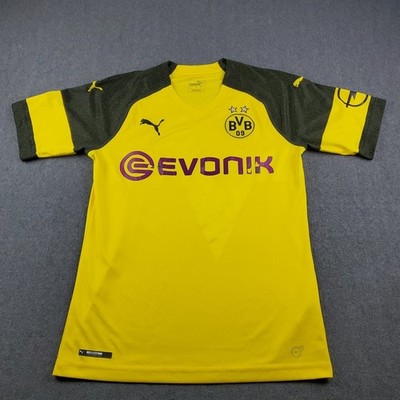 Puma Borussia Dortmund BVB Soccer Jersey Size Small Evonik Soccer Kit 