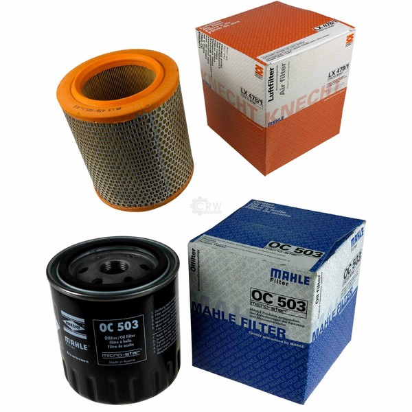Mahle / Knecht Set Filterpaket Luftfilter LX 478/1 ÖLfilter OC 503-image