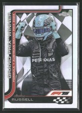 2025 Topps Chrome F1 George Russell #103 GP Winner - Austrian Refractor