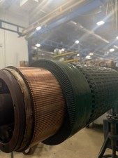 150 HP, 1150/1500 RPM SIEMENS, Frame 409AT, DPFG Enclosure, 500 Volts