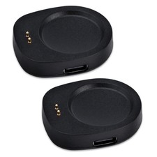 2-Pack USB-C Charger Compatible for Amazfit T-Rex 3/T-Rex 3 Pro Smartwatch, Repl