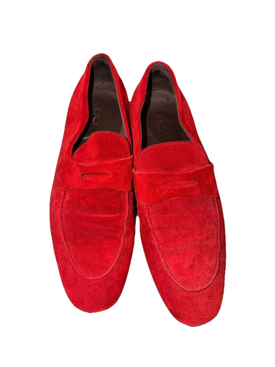 aldo red dress shoes Aldo Red Dress Shoes for Men for sale