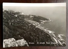 Cartolina Gaeta Torri Scissura e Viola Viaggiata nel 1958