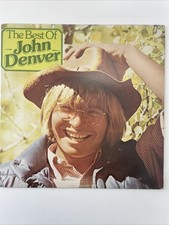John Denver The Best of Vinyl LP Record (1972 UK) A4/B4