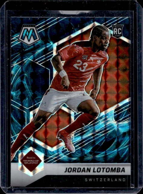 2021 Mosaic Road to FIFA World Cup Jordan Lotomba RC SP Genesis #144 Schweiz