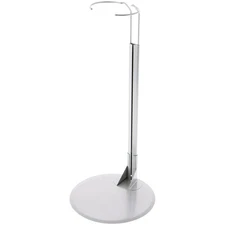 Plymor DSP-15S Silver Adjustable Doll Stand, fits 25-34 inch Dolls