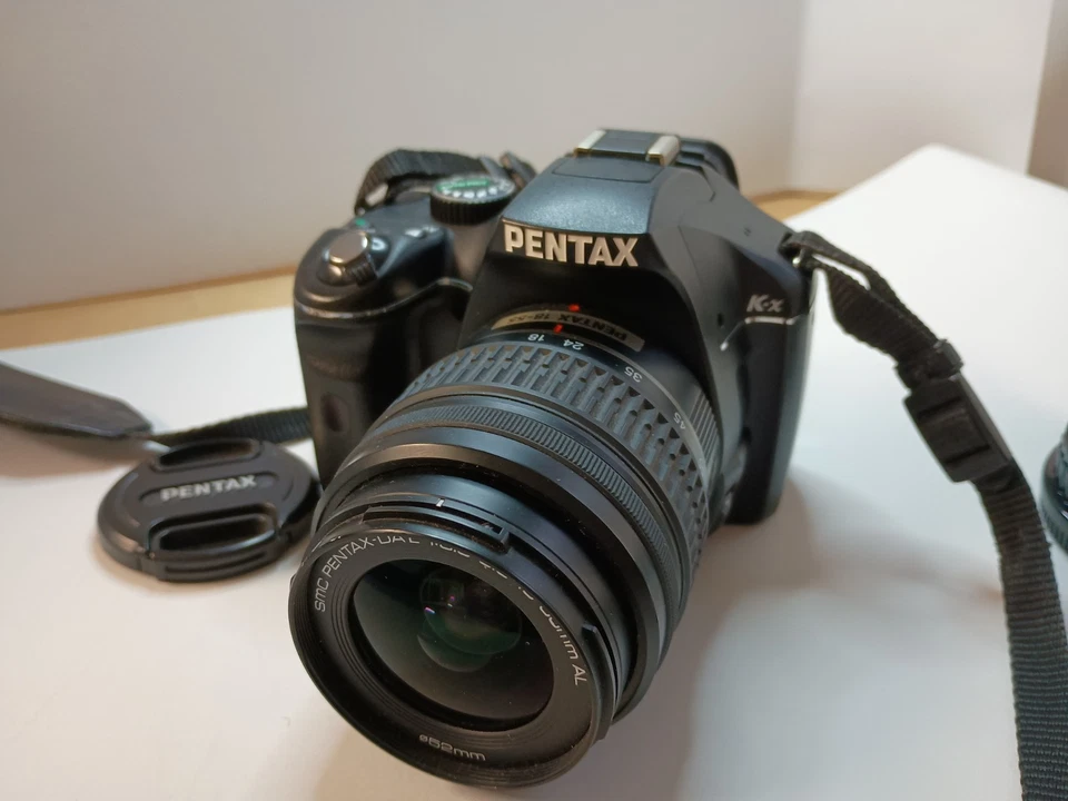 DSLR Pentax  K-X  mit DA AF 18-55mm Objektiv wie  neu 6729 Auslösungen RAW JPG V - Bild 2 von 4