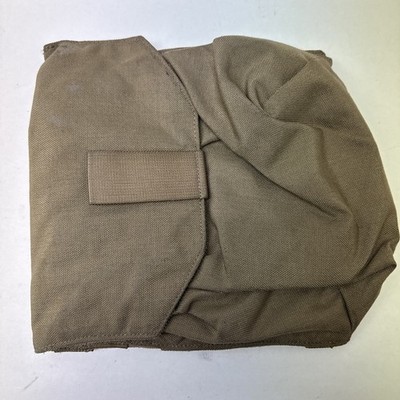 Eagle Industries FSBE Gas Mask Carrier Large GP Pouch MOLLE Coyote Green Tag