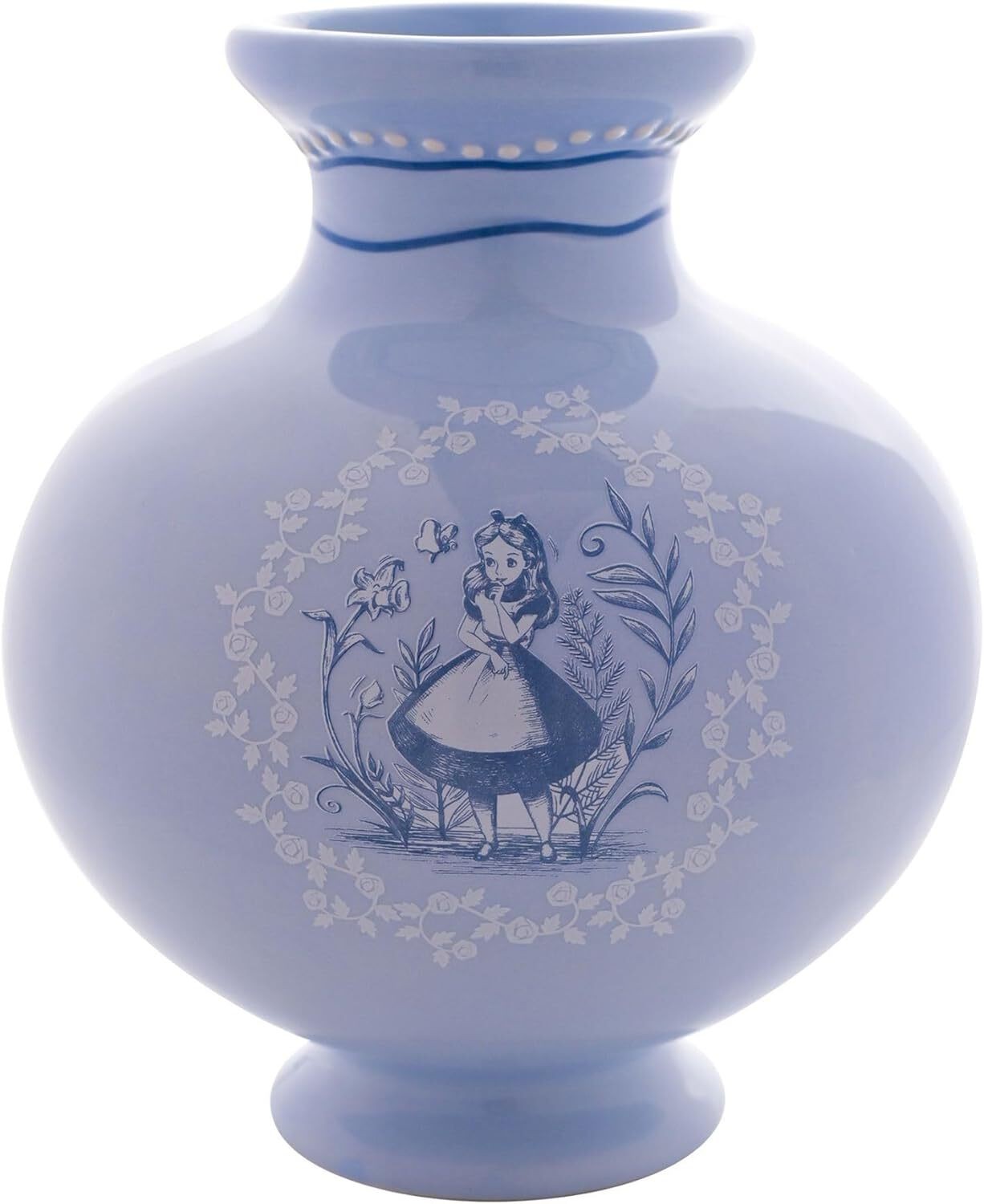 Disney Alice in Wonderland Ceramic Vase – Official Character Home Décor Gift