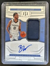 2022-23 National Treasures Ziaire Williams Lasting Legacies Jersey Auto #/99