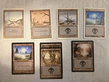 MTG Older Basic Lands