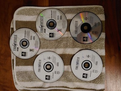 Final Fantasy 7 VII & IX disc lot untested read