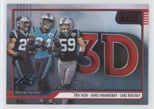 2020 Score 3D Red Eric Reid James Bradberry Luke Kuechly #3D-LEJ 0f3j