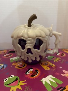 Disney Parks Snow White Evil Queen Purple Poison Apple Glows Dark Stein Mug Cup