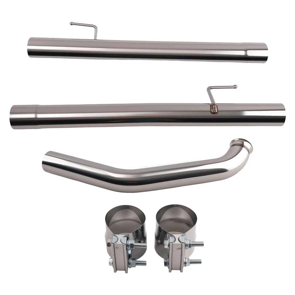 Kit de tubo de carga de escape de 3,0" para Dodge Ram 1500 EcoDiesel 2014-2018 ajuste directo Foto 2 de 4