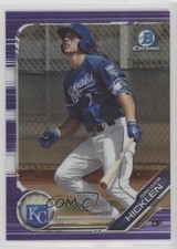2019 Bowman Draft Chrome Purple Refractor 226/250 Brewer Hicklen #BDC-75 6u5