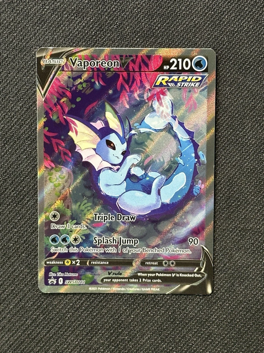 25+ Vaporeon V SWSH181 SWSH: Sword & Shield Promo Cards for sale