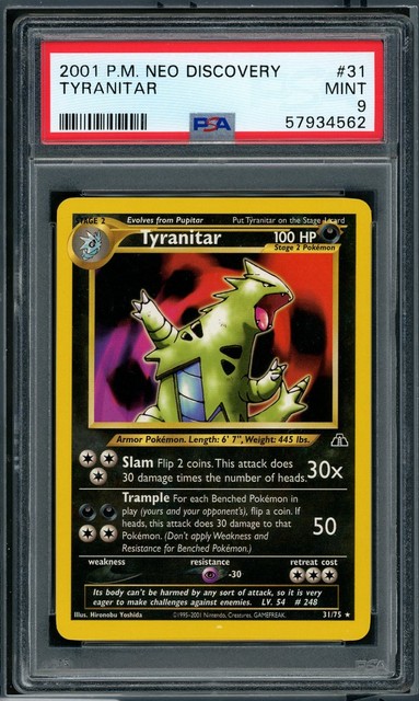Tyranitar #31 (Neo Discovery (2001))