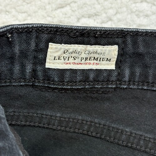 Jeans donna Levi's 721 taglia 31x30 vita alta skinny nero 5 tasche - Foto 6 di 11